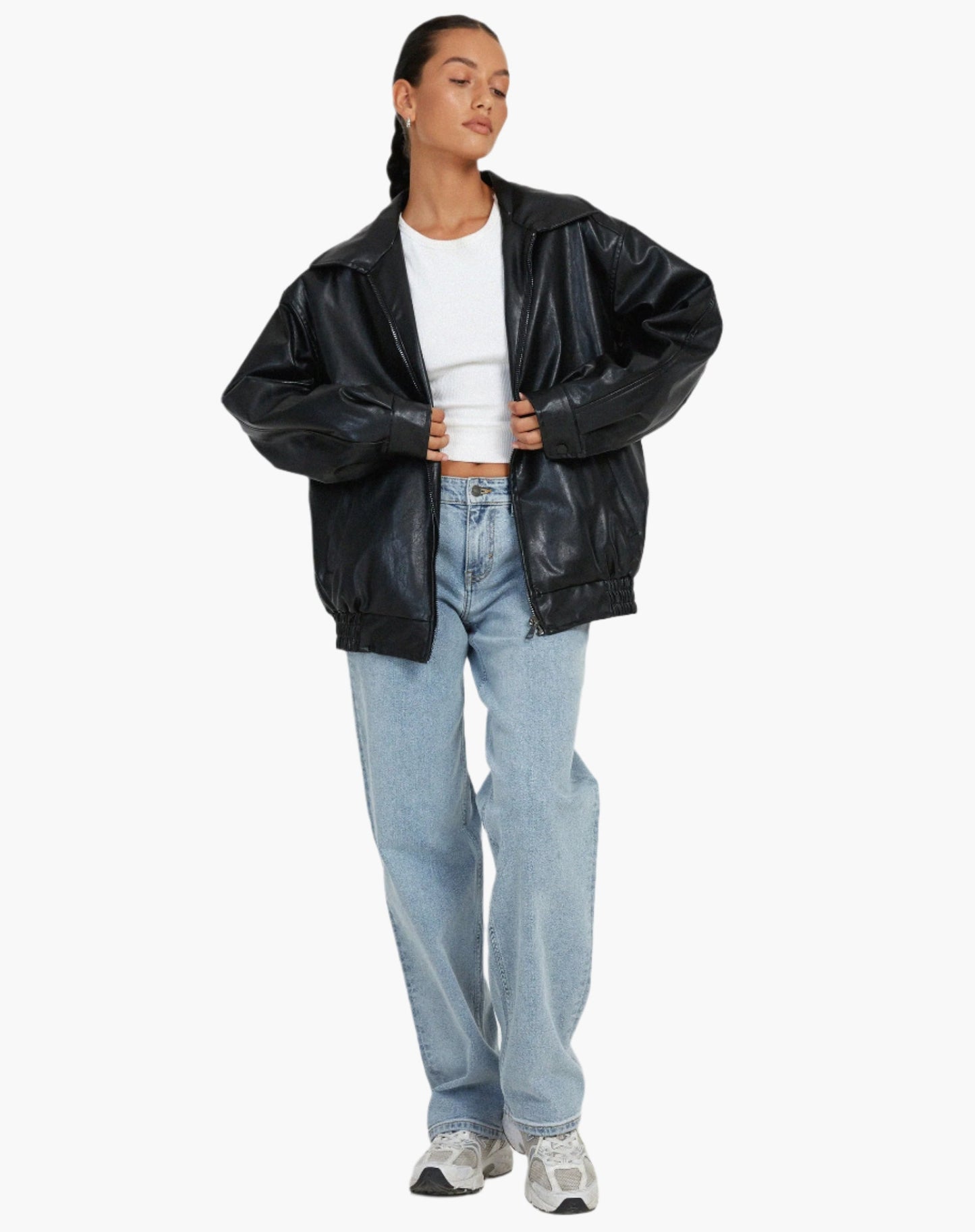 Damen Oversize Jacke mit trendigem Streetwear-Look