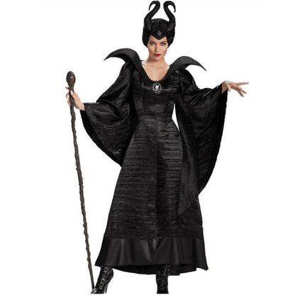 Halloween Damen Hexen- und Zauberin-Kostüm – Perfekt für gruselige Partys & Verkleidungen