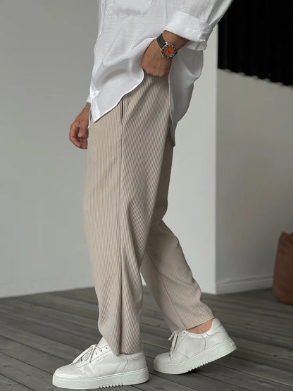 Herren Luxus Freizeit-Hose – Eleganter Komfort für Alltag & besondere Anlässe
