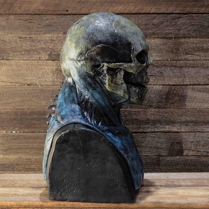 Halloween Latex Maske Schädel Anatomie – Gruselige Deko & Kostüm für Erwachsene