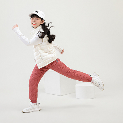 Kinder Winter Outdoorhose mit Fleecefutter – Wasserdicht & Winddicht, Ideal für Schnee & Sport