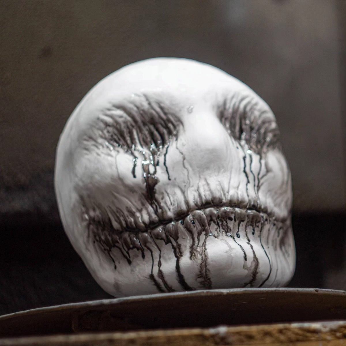 Halloween Gruselmaske Geist – Unisex Horrormaske für Kostümpartys & Deko