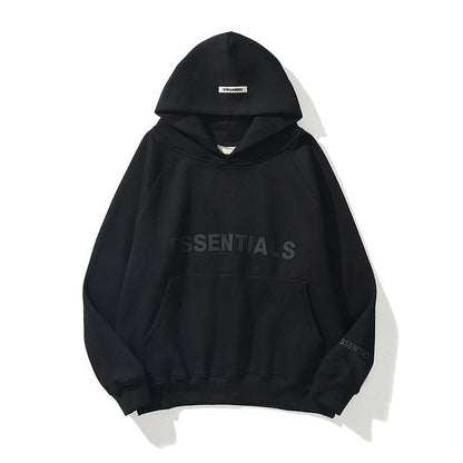 Unisex ESSENTIALS Pullover-Hoodie mit Print – Streetwear Casual