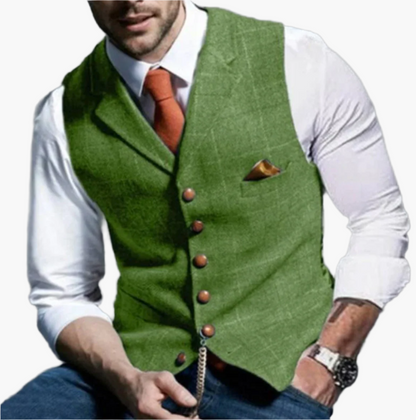 Elegante Herren Weste im modernen Business- und Freizeitstil
