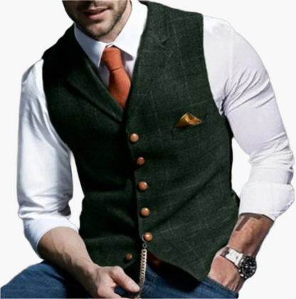 Elegante Herren Weste im modernen Business- und Freizeitstil