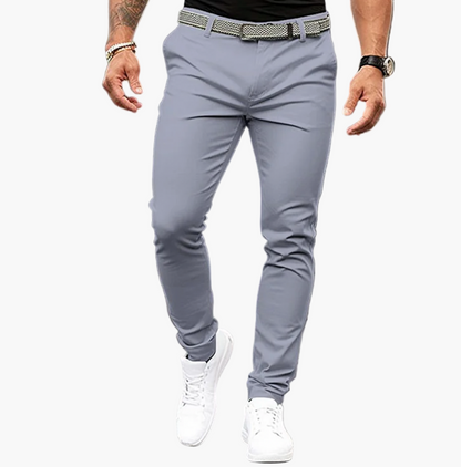 Herren Stretch Chinohose Slim Fit – Stilvolle Business & Freizeit Hose
