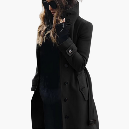 Damen Elegante Trenchcoat Übergangsjacke – Klassisch, Modern, Vielseitig für Alltag und Business