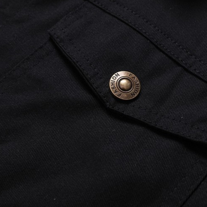 Herren Vintage Bomberjacke mit Teddyfutter – Stilvolle Winterjacke für Freizeit & Alltag