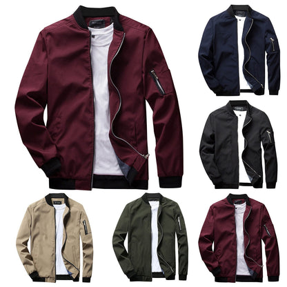 Herren Bomberjacke – Stilvolle Übergangsjacke für Alltag und Freizeit