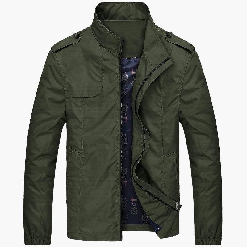 Herren Cargojacke Leicht Modern Outdoor Freizeitjacke mit Taschen