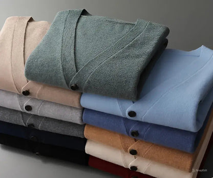 Herren Cardigan – Klassischer Style für Freizeit und Business