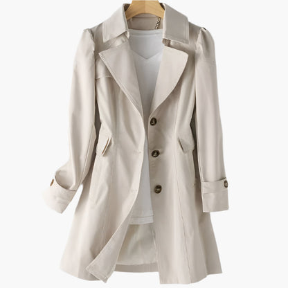 Damen Trenchcoat Elegant – Stilvoller Mantel für Alltag, Business & Freizeit