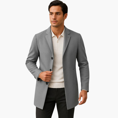 Herren Mantel im klassischen Blazer-Stil – Eleganter Alltagsmantel für Frühling und Übergangszeit
