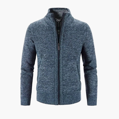 Herren Strickjacke mit Reißverschluss – Modernes Essential für Alltag und Büro