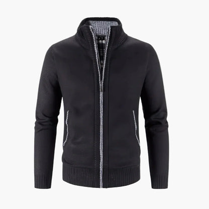 Herren Strickjacke mit Reißverschluss – Modernes Essential für Alltag und Büro