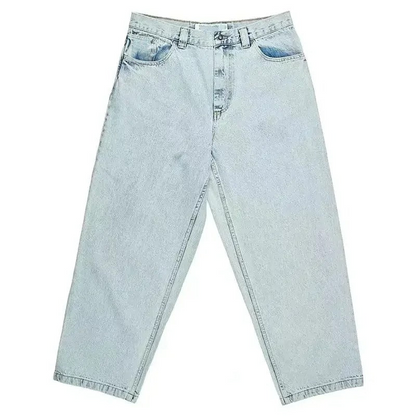 Herren Oversized Jeans – Weite Skate- und Streetwear-Style Denim Hose
