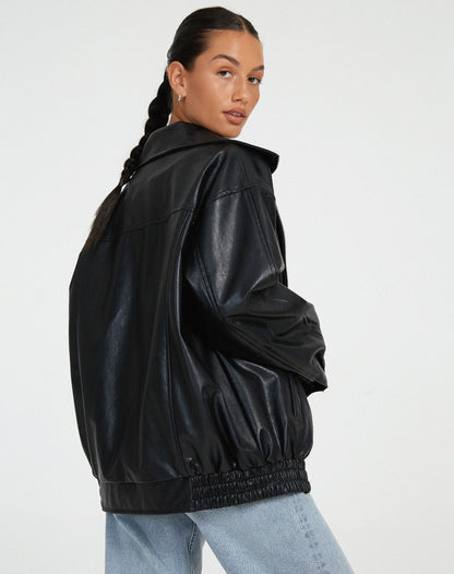 Damen Oversize Jacke mit modernem Schnitt und lässigem Look