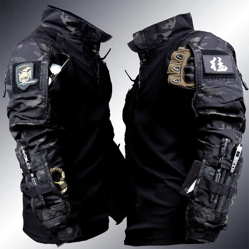 Herren Taktischer Einsatzanzug – Outdoor Combat Set für Abenteuer und Alltag