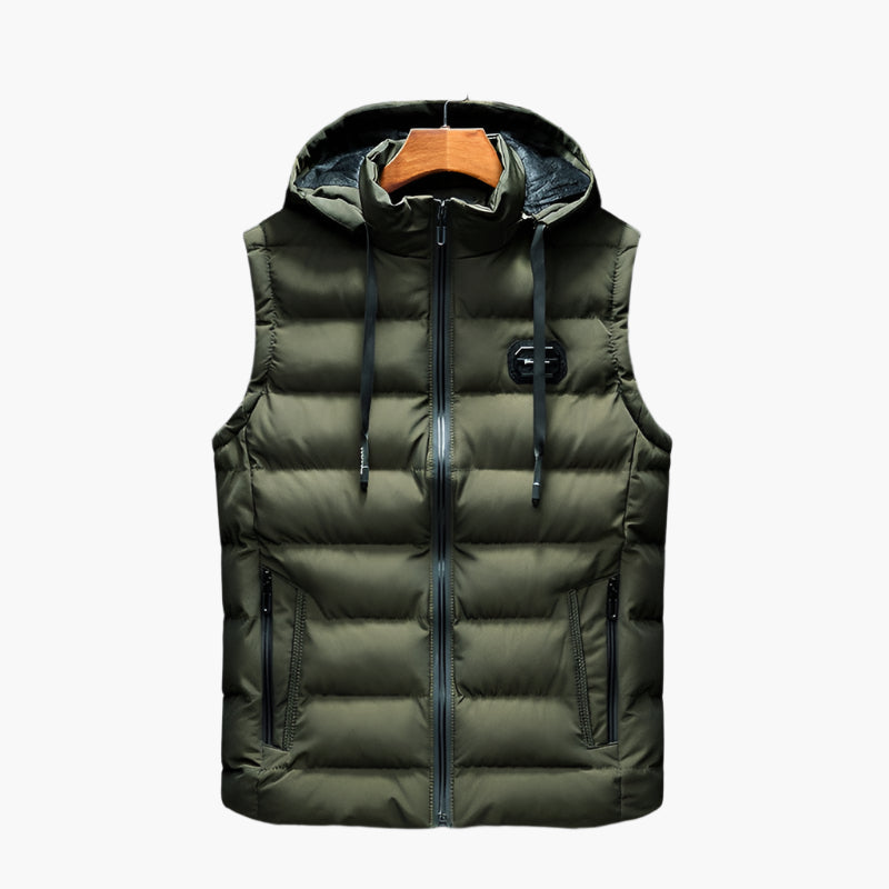 Herren Steppweste mit Kapuze – Sportlicher Outdoor-Look & Alltagstauglichkeit