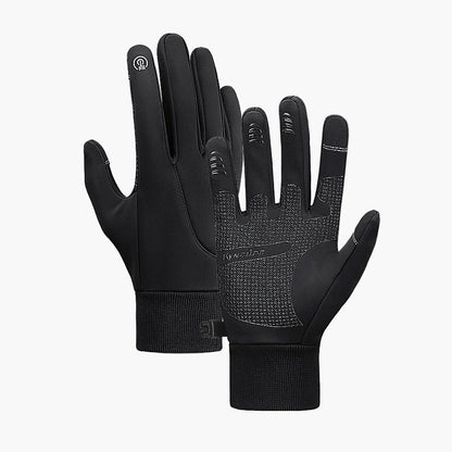 Herren Touchscreen Winterhandschuhe – Winddicht, Wasserabweisend & Fleece-Innenfutter – Perfekt für Outdoor, Sport & Alltag