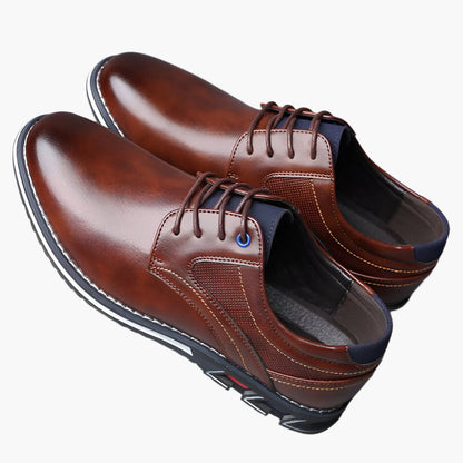 Herren Business Freizeitschuhe – Elegante Orthopädische Schnürschuhe für Alltag und Büro