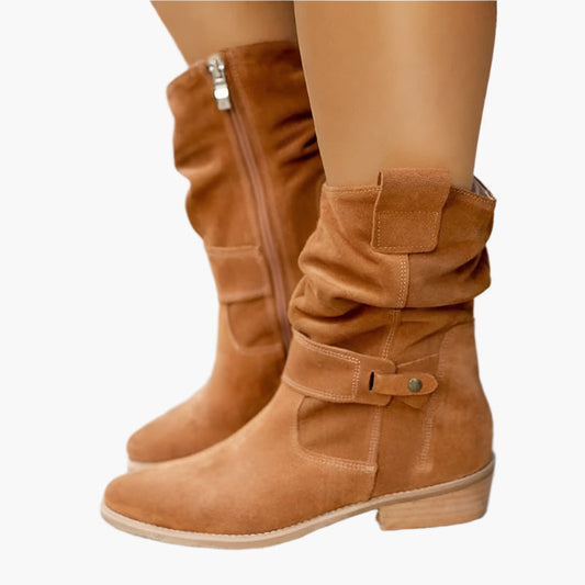 Damen Stiefeletten mit Reißverschluss – Komfortable Alltagsschuhe im modischen Freizeitstil