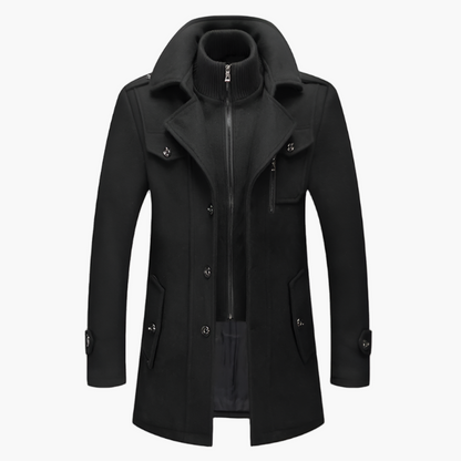 Herren Wintermantel im modernen Outdoor-Stil