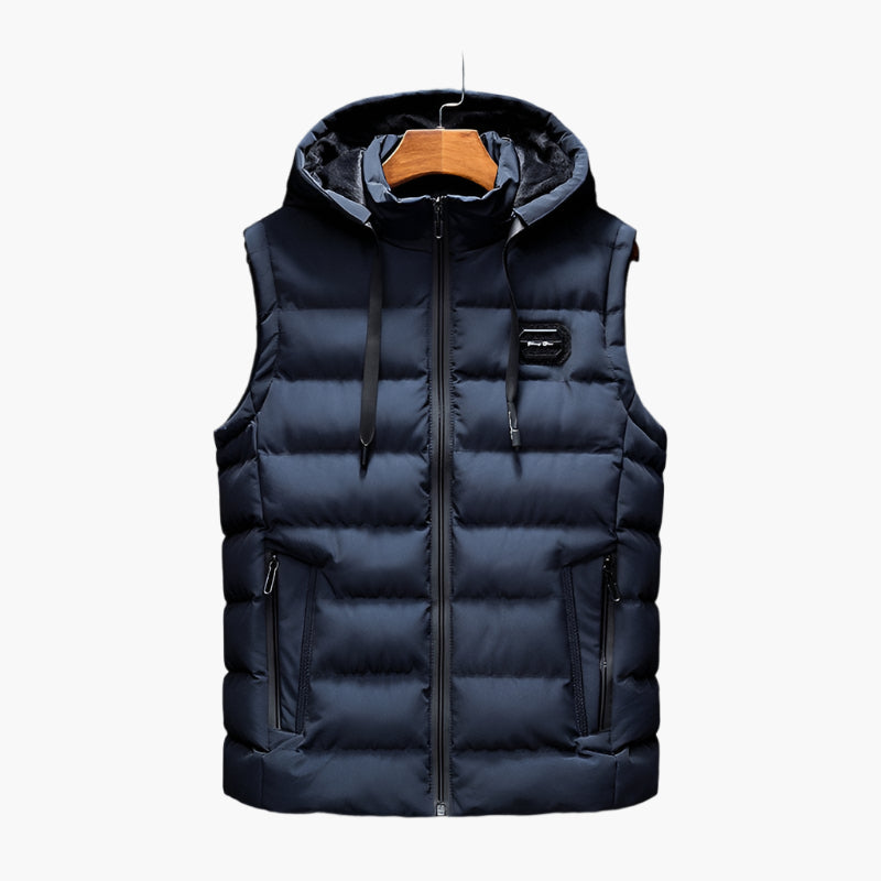 Herren Steppweste mit Kapuze – Sportlicher Outdoor-Look & Alltagstauglichkeit