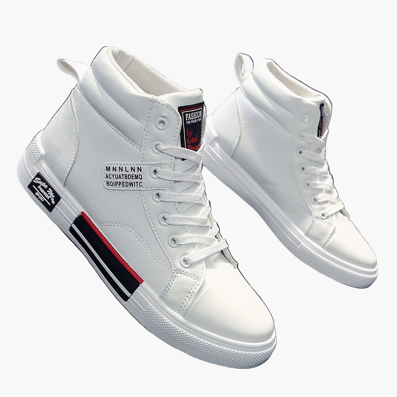 Herren High-Top Sneaker Streetwear Freizeitschuhe für Herbst und Winter