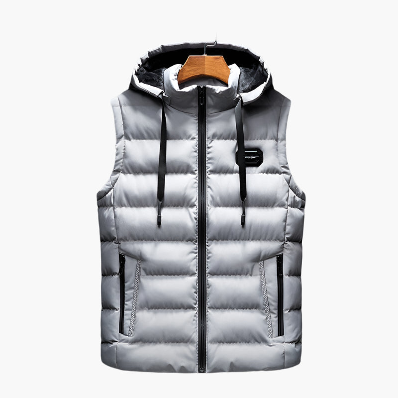 Herren Steppweste mit Kapuze – Sportlicher Outdoor-Look & Alltagstauglichkeit