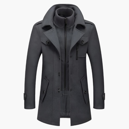 Herren Wintermantel im modernen Outdoor-Stil
