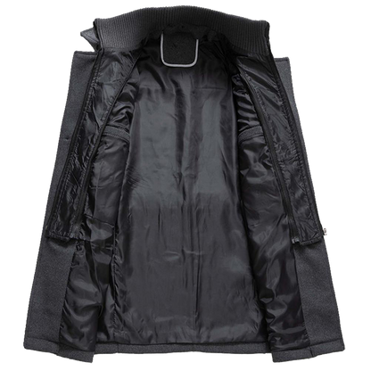 Herren Wintermantel im modernen Outdoor-Stil