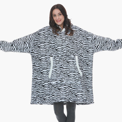 Unisex Kuschelige Übergrößen-Hoodie-Decke – Perfekt zum Loungen & Entspannen