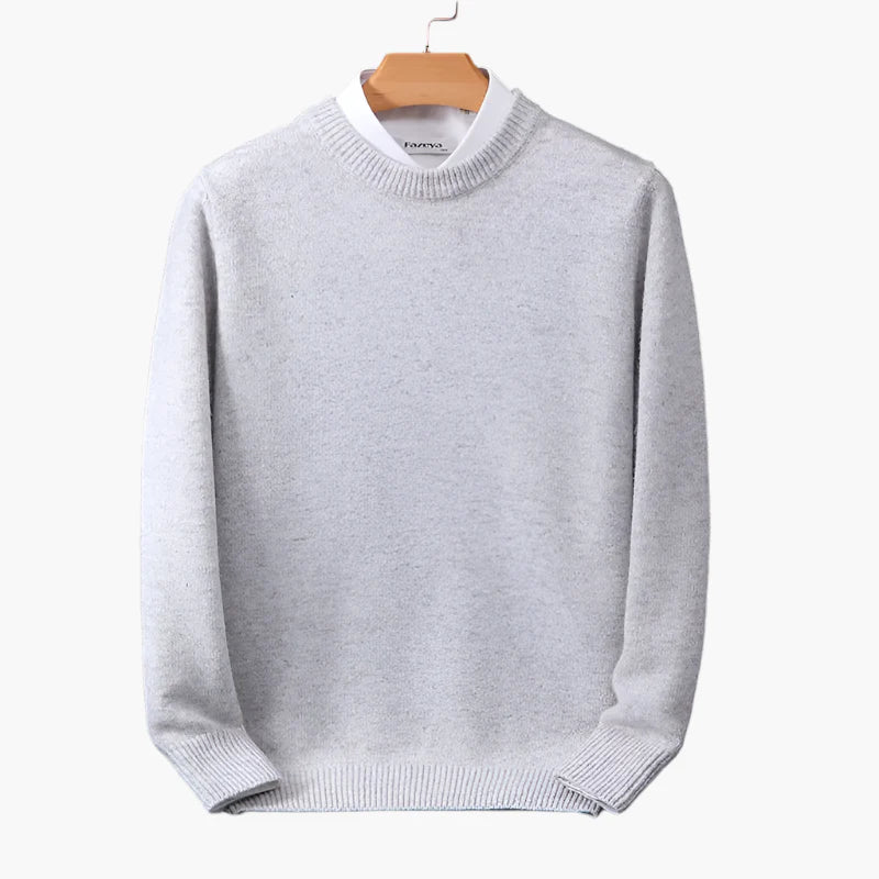Herren Feinstrick Pullover mit Kragen | Eleganter Business & Freizeit Look