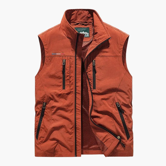 Herren Outdoor Freizeitweste – Atmungsaktive ärmellose Cargo Weste für Abenteuer und Alltag