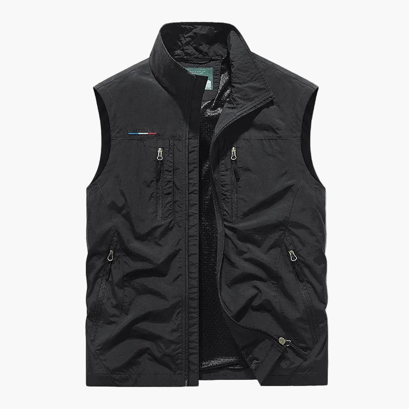 Herren Outdoor Freizeitweste – Atmungsaktive ärmellose Cargo Weste für Abenteuer und Alltag