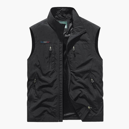Herren Outdoor Freizeitweste – Atmungsaktive ärmellose Cargo Weste für Abenteuer und Alltag