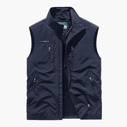 Herren Outdoor Freizeitweste – Atmungsaktive ärmellose Cargo Weste für Abenteuer und Alltag
