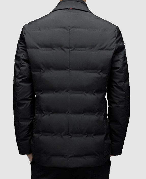 Herren Steppblazer – Eleganter Business-Look mit moderner Wärme für Büro & Freizeit