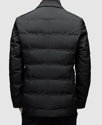 Herren Steppblazer – Eleganter Business-Look mit moderner Wärme für Büro & Freizeit