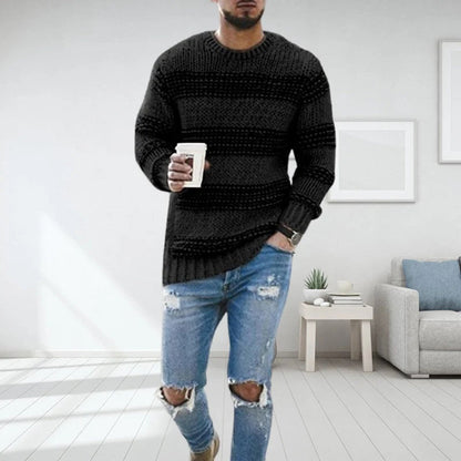 Herren Strickpullover im Norweger-Stil – Modischer Winter Casual Look