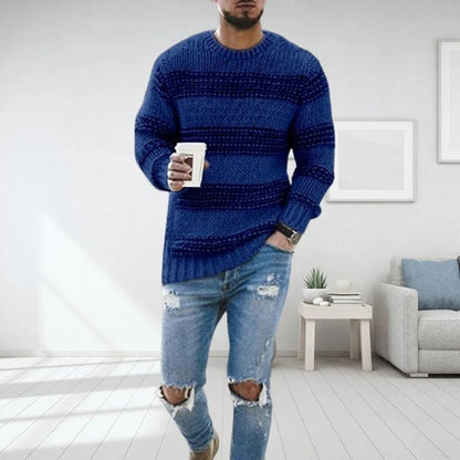 Herren Strickpullover im Norweger-Stil – Modischer Winter Casual Look