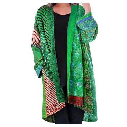 Damen Vintage Kimono Cardigan – Boho Style für Freizeit und Alltag