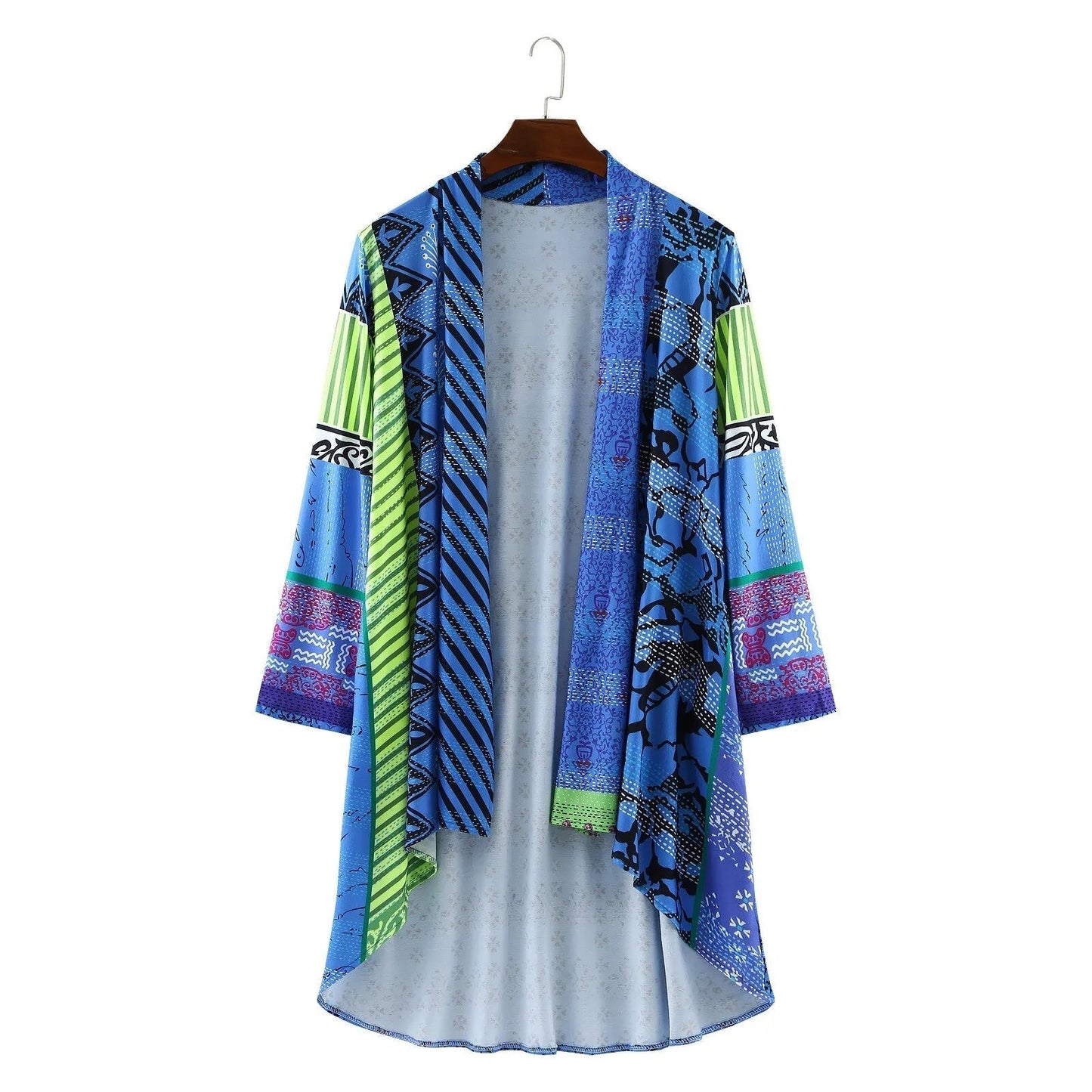 Damen Vintage Kimono Cardigan – Boho Style für Freizeit und Alltag