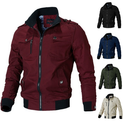 Herren Bomberjacke – Zeitloses, stylisches Freizeitjacke für Alltag und Sommer