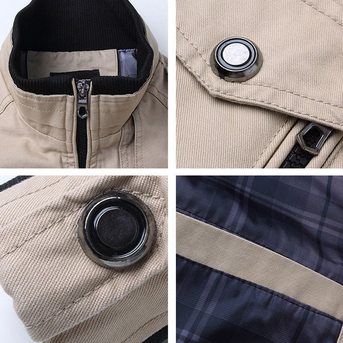 Herren Bomberjacke – Zeitloses, stylisches Freizeitjacke für Alltag und Sommer