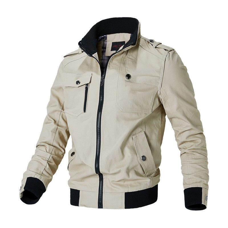 Herren Bomberjacke – Zeitloses, stylisches Freizeitjacke für Alltag und Sommer