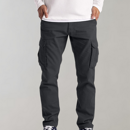 Herren Cargo Hose – Lässige Freizeithose mit praktischen Taschen