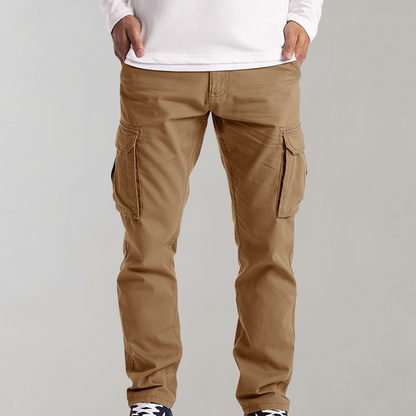 Herren Cargo Hose – Lässige Freizeithose mit praktischen Taschen