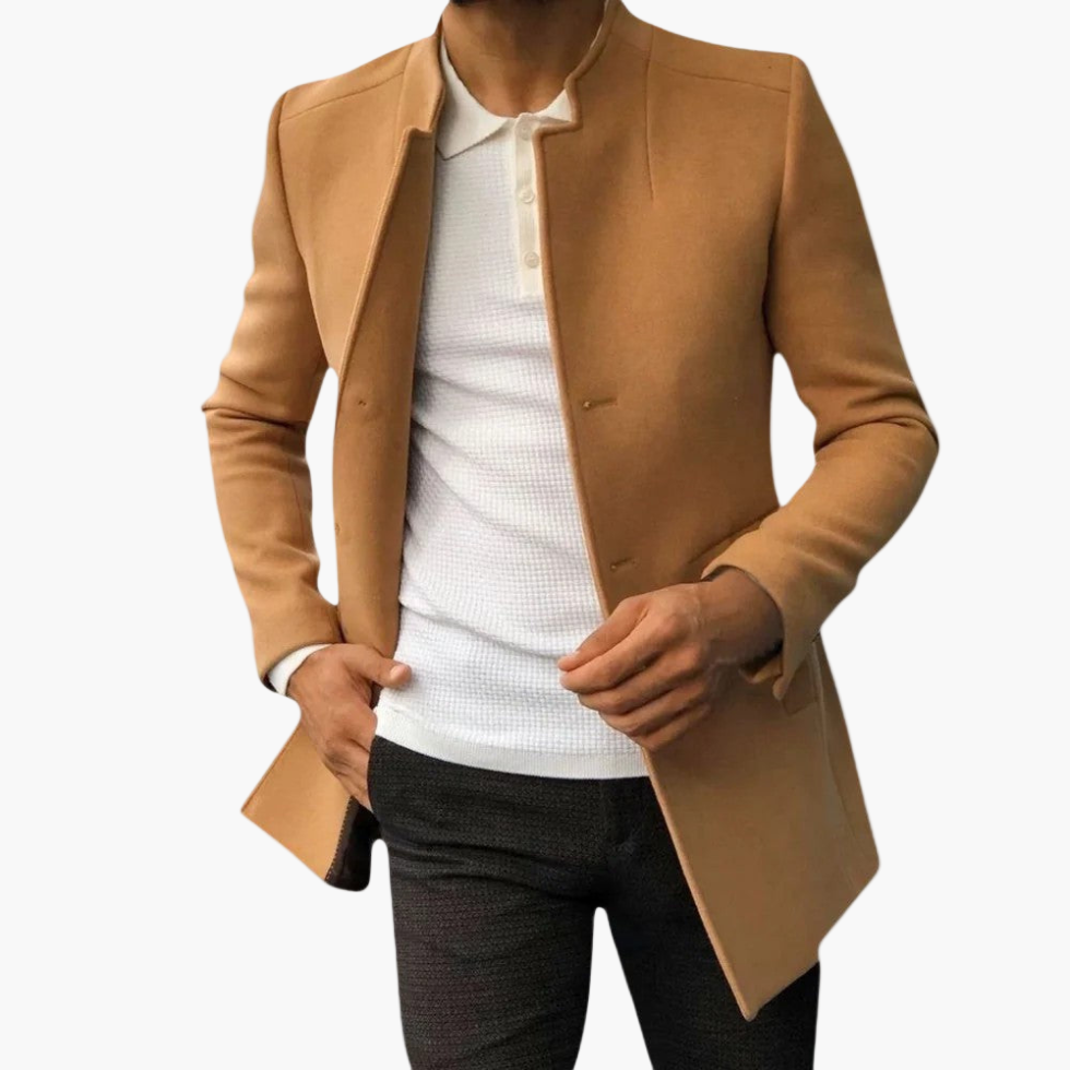 Herren Mantel im klassischen Blazer-Stil – Eleganter Alltagsmantel für Frühling und Übergangszeit